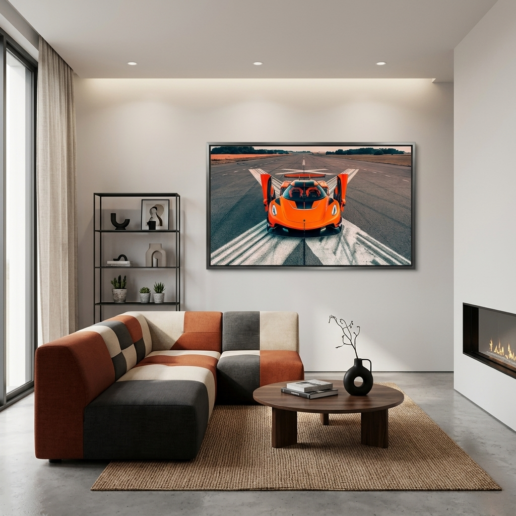 Canvas Wall Art Print Car Koenigsegg Agera  RS