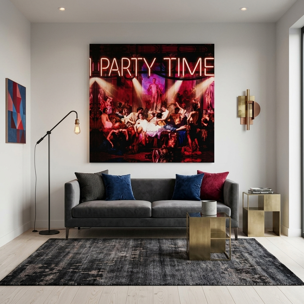Leinwandbild „Party Time“