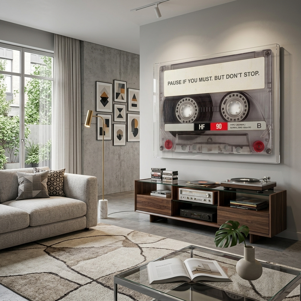 Um zu motivieren, hören Sie nicht auf, motivierender Leinwand-Kunstdruck