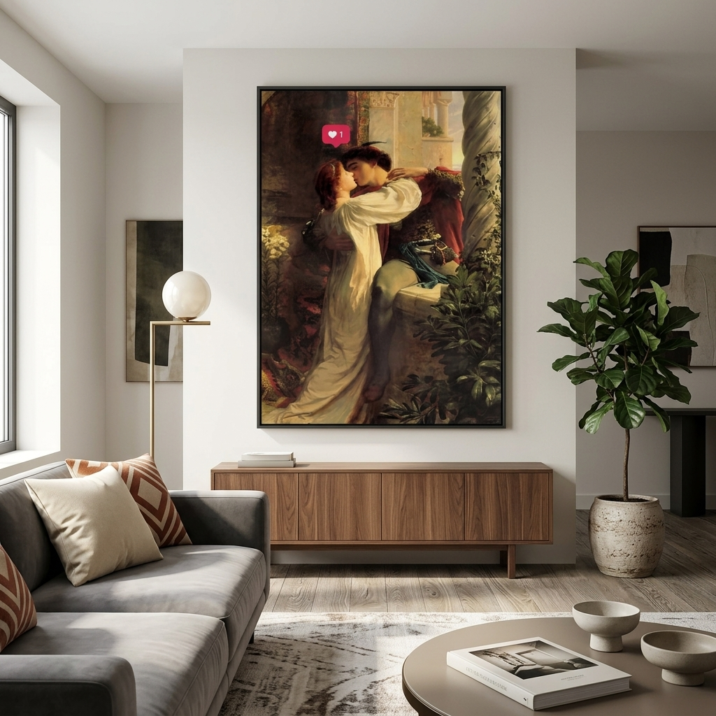 Leinwandbild Romeo und Julia mit Laik