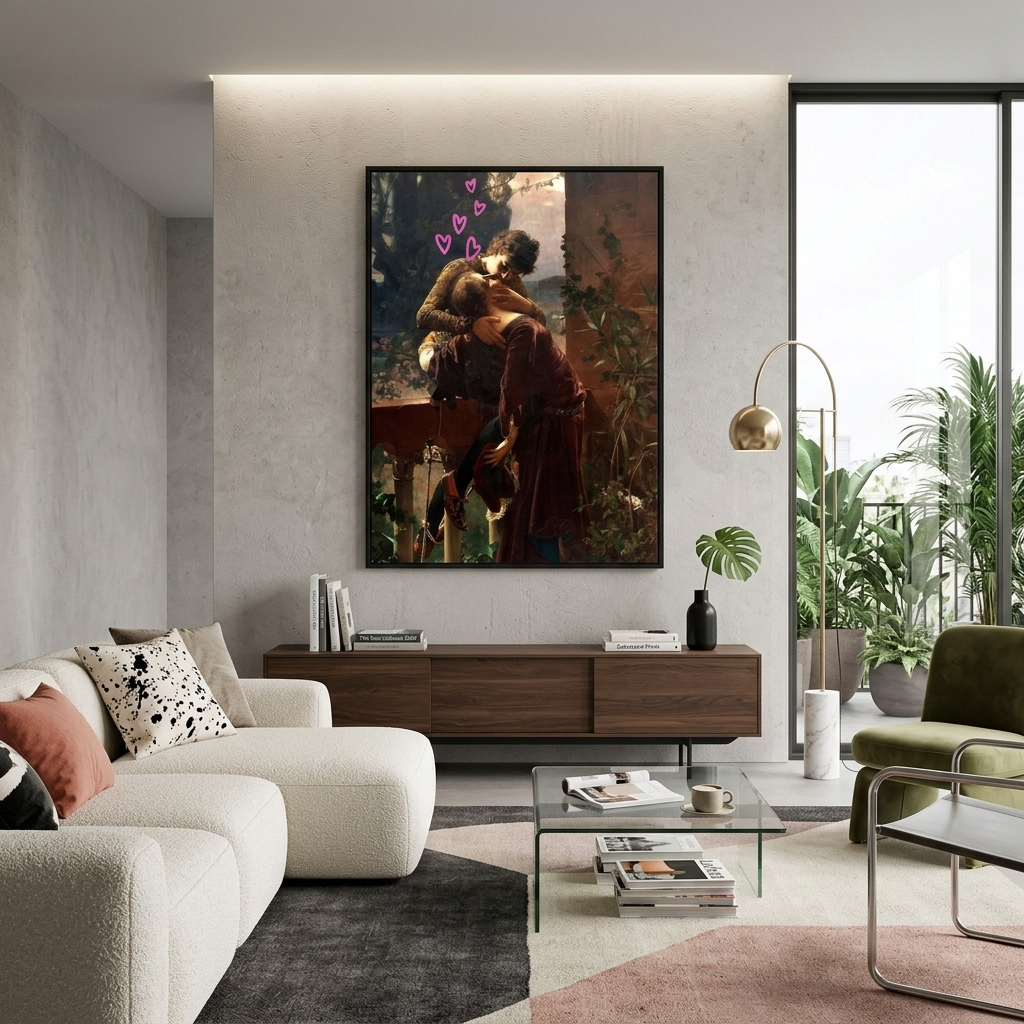 Leinwandbild Romeo und Julia