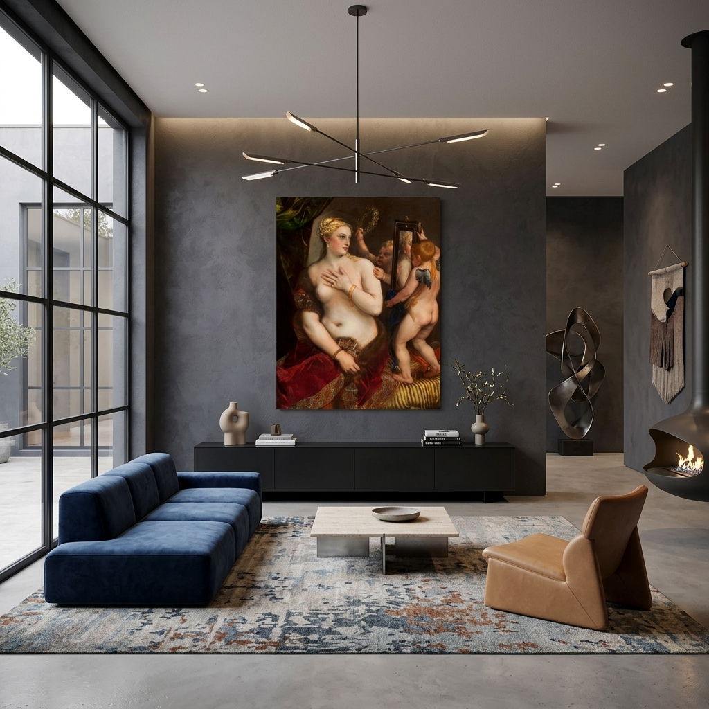 Leinwandbild „Venus und Tizian“