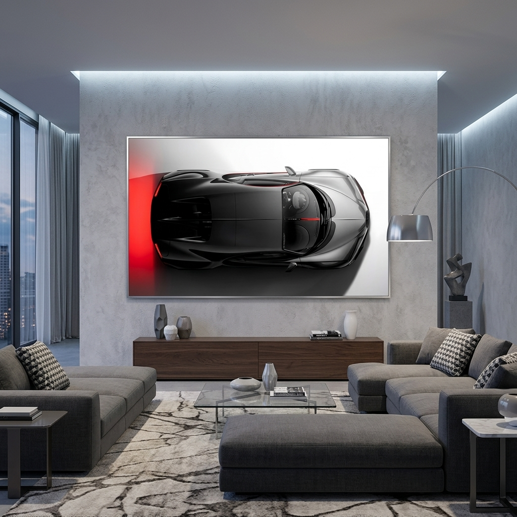 Leinwandbild „Bugatti Chiron“