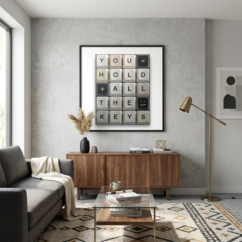 Um zu motivieren Die Schlüssel Motivierender Leinwand-Kunstdruck