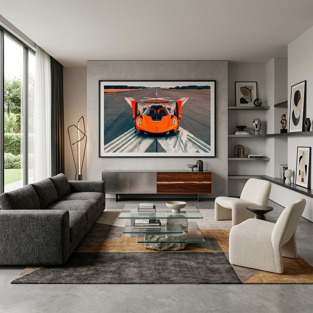 Canvas Wall Art Print Car Koenigsegg Agera  RS