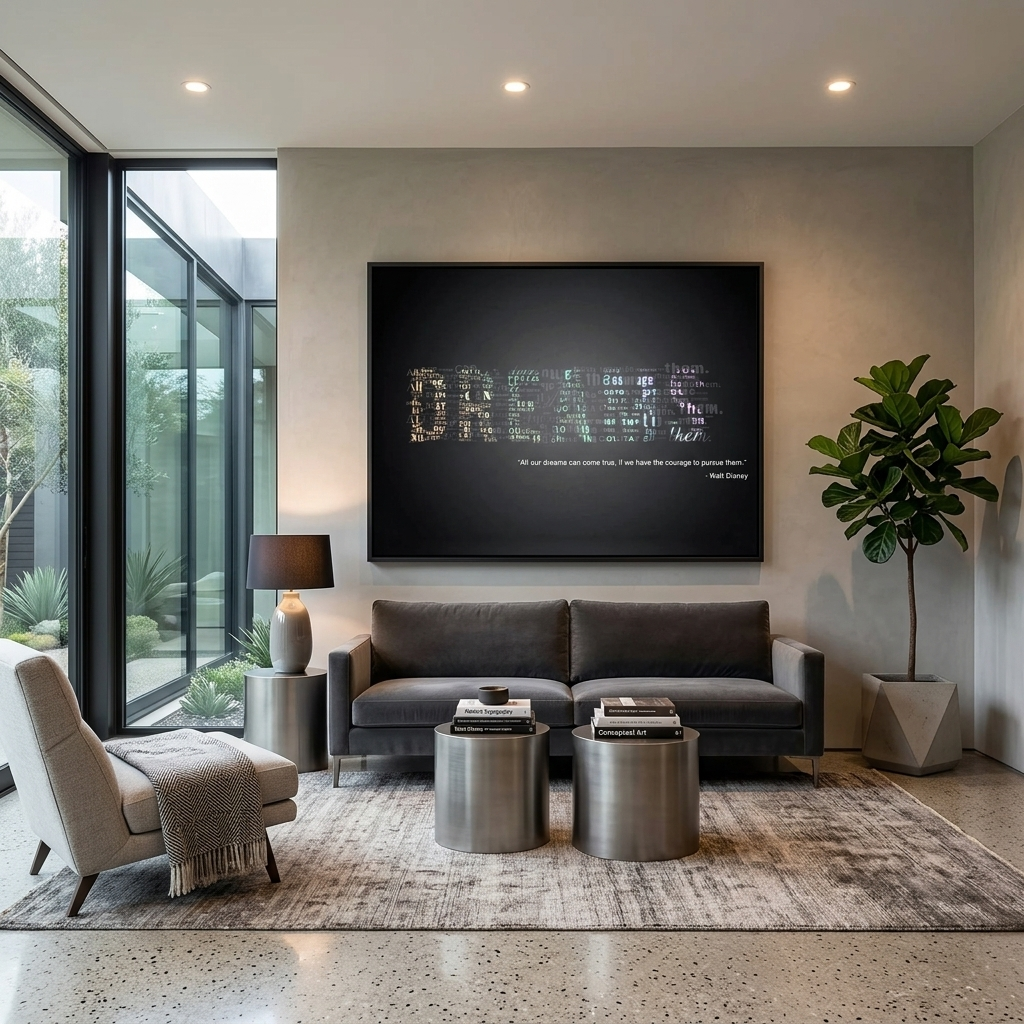 For Dream Motivation Motivational Canvas Wall Art Print