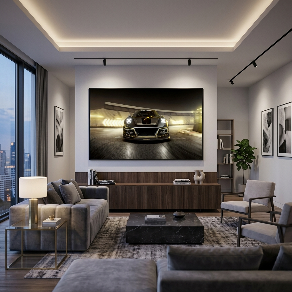 Leinwandbild, Wandbild, Auto, Porsche 911 Turbo S