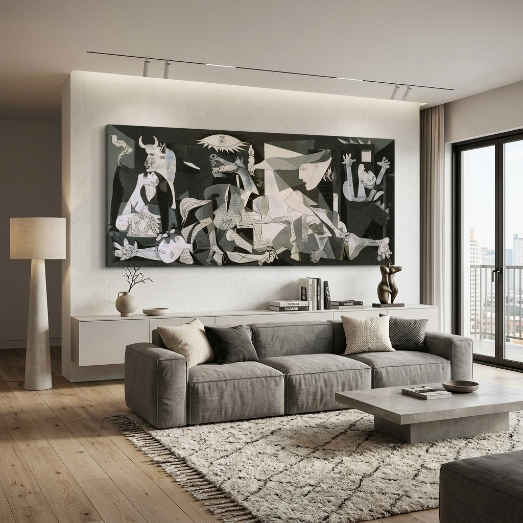 Reproduktion Guernica Reproduktion Leinwand Wand Kunstdruck