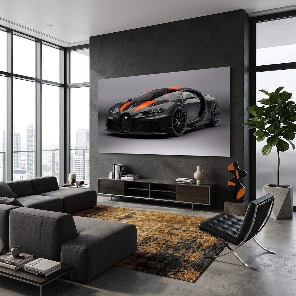 Leinwandbild „Bugatti Chiron Super Sport“