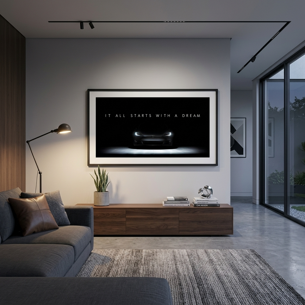 100 $ Pop-Art-Kunstdruck auf Leinwand