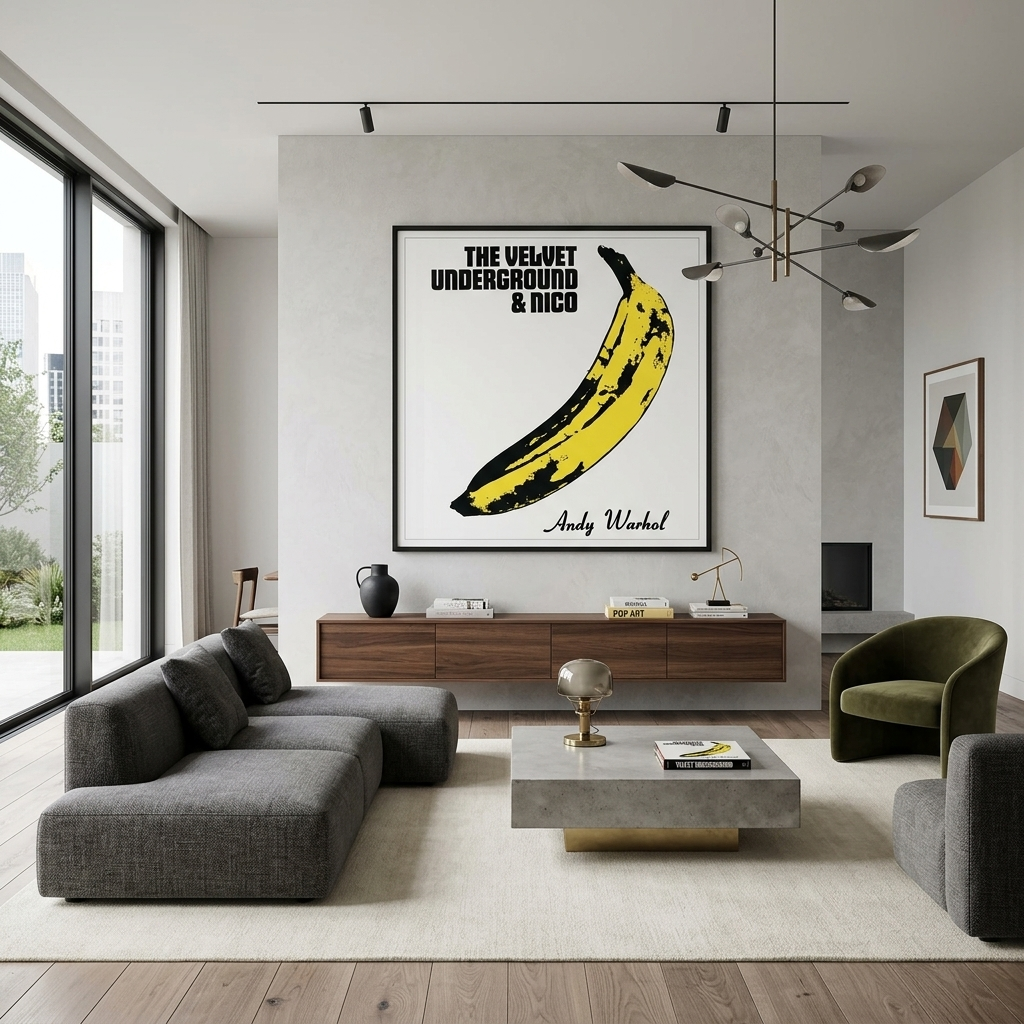 Reproduktion Banane Reproduktion Leinwand Wand Kunstdruck