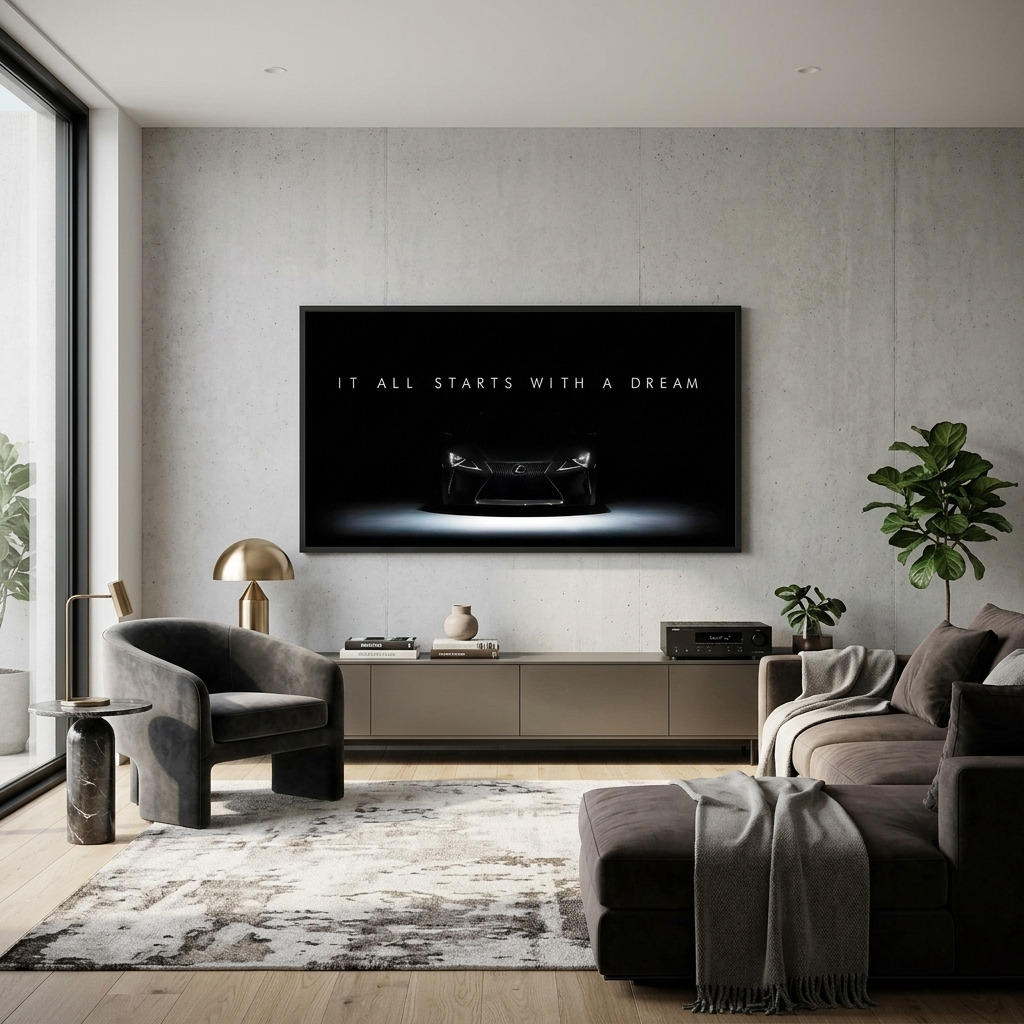 100 $ Pop-Art-Kunstdruck auf Leinwand
