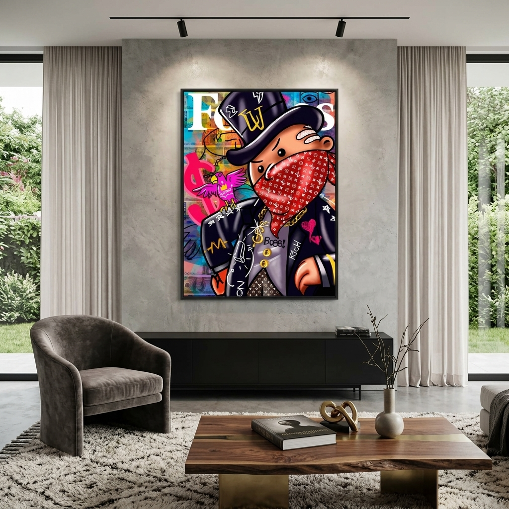 Leinwandbild „Freedom Monopoly“