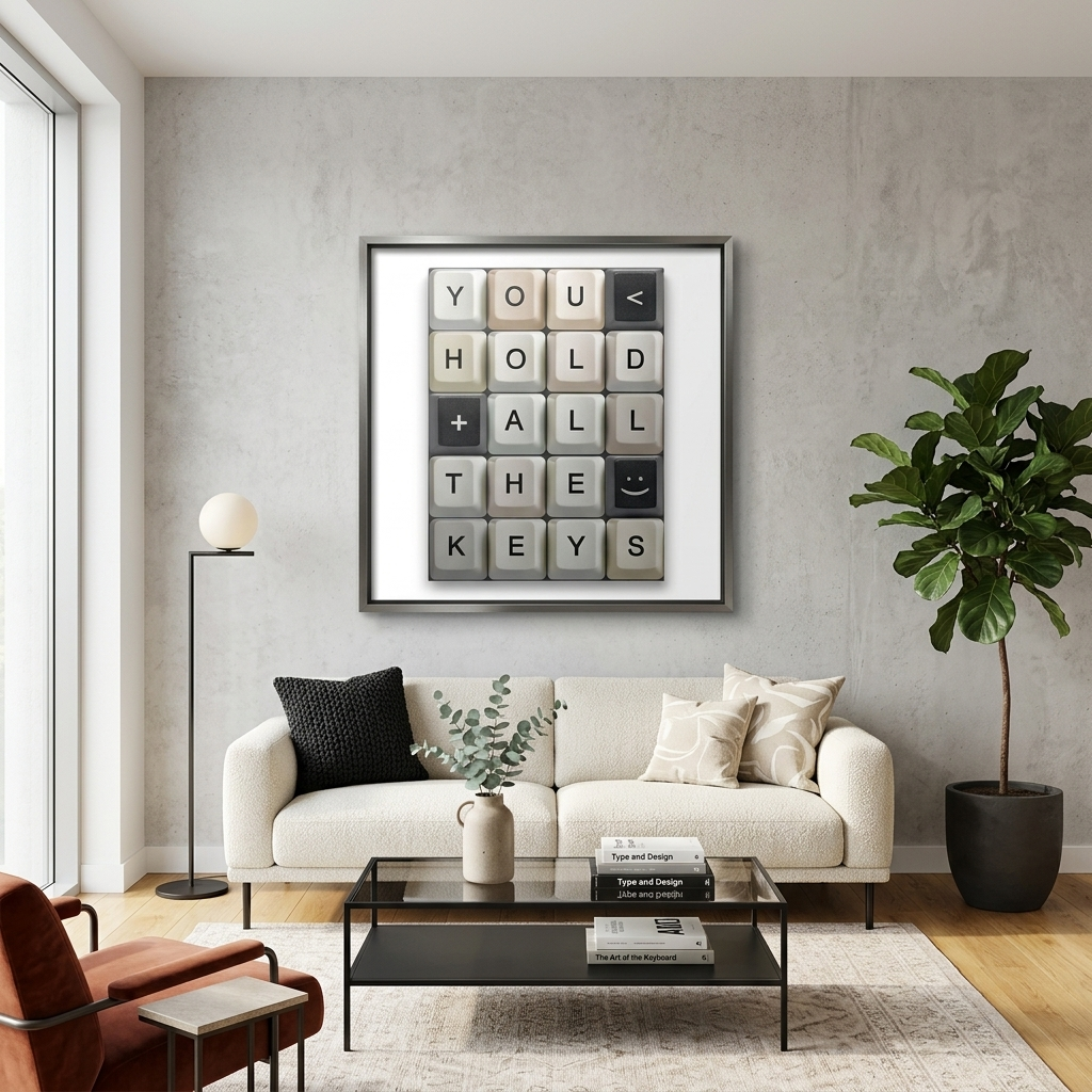 Um zu motivieren Die Schlüssel Motivierender Leinwand-Kunstdruck
