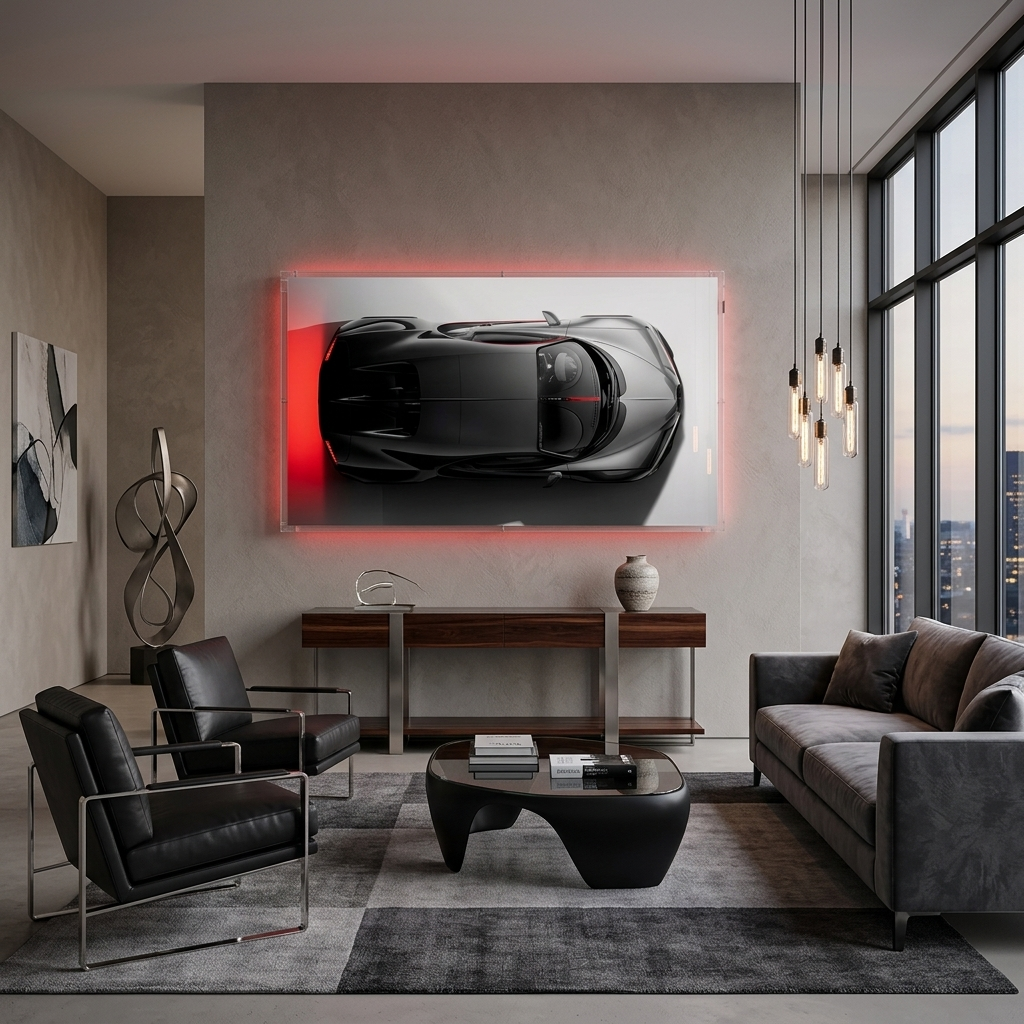 Leinwandbild „Bugatti Chiron“