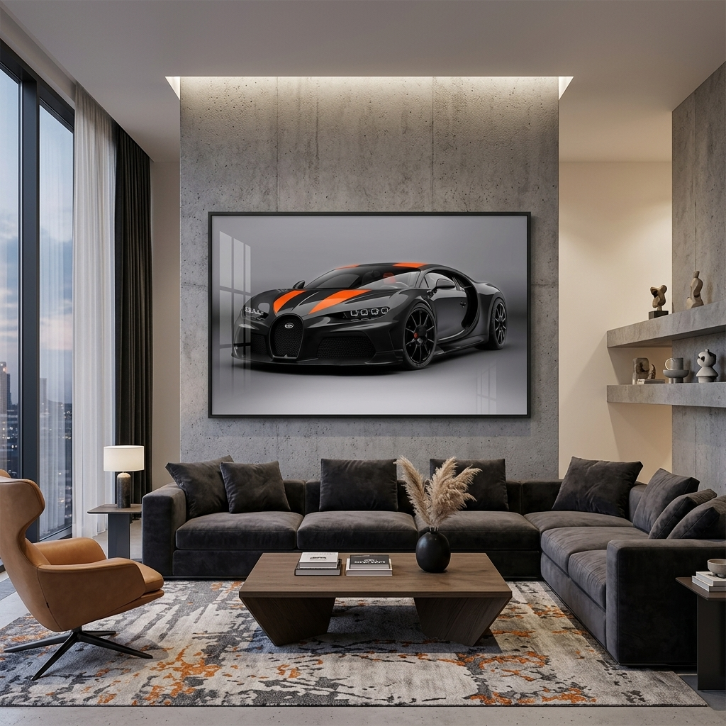 Leinwandbild „Bugatti Chiron Super Sport“