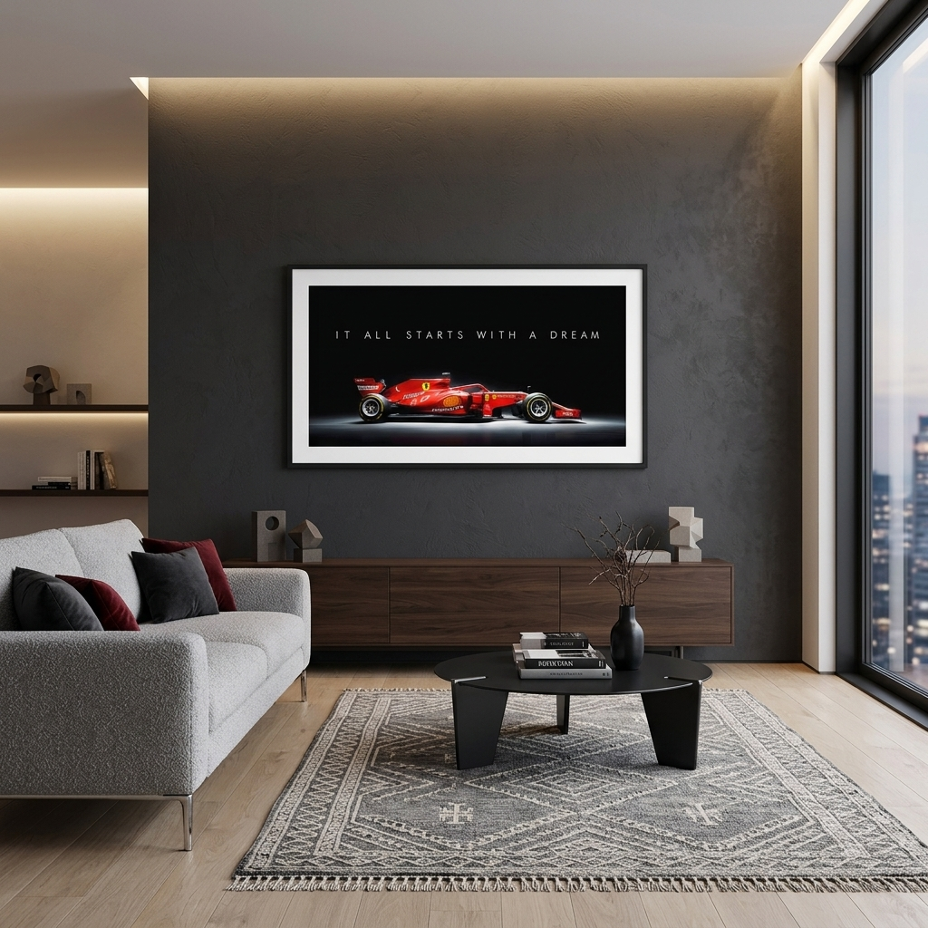 100 $ Pop-Art-Kunstdruck auf Leinwand