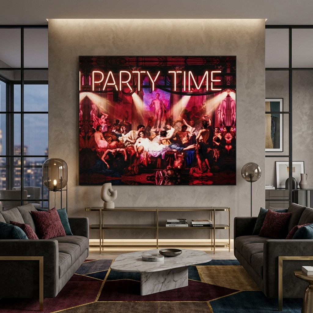 Leinwandbild „Party Time“