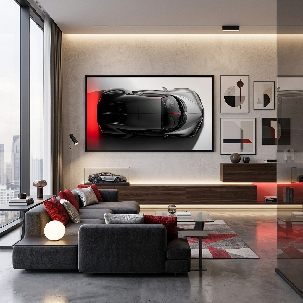 Leinwandbild „Bugatti Chiron“