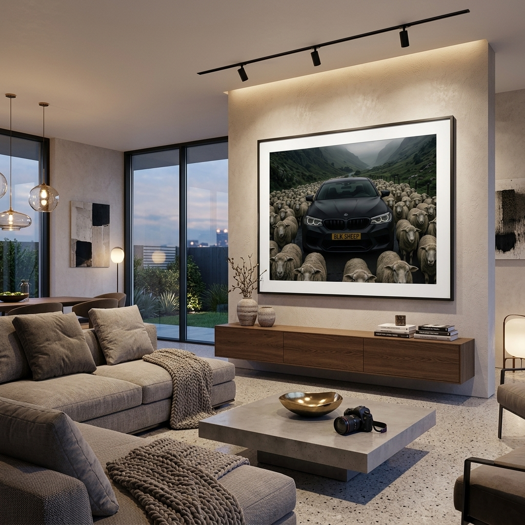 Black Sheep BMW – Break Away From the Ordinary Canvas Wall Art