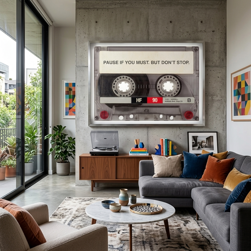Um zu motivieren, hören Sie nicht auf, motivierender Leinwand-Kunstdruck
