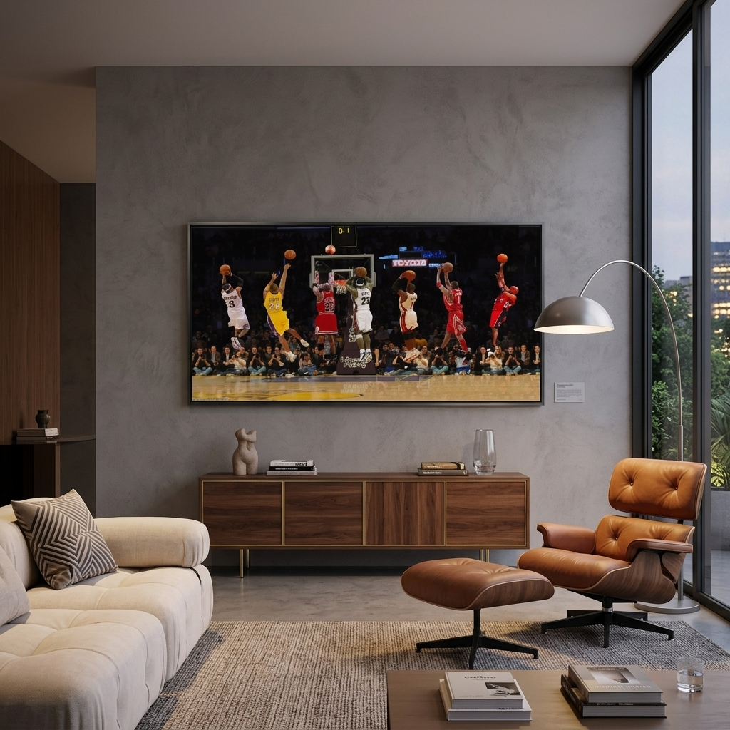 100 $ Pop-Art-Kunstdruck auf Leinwand