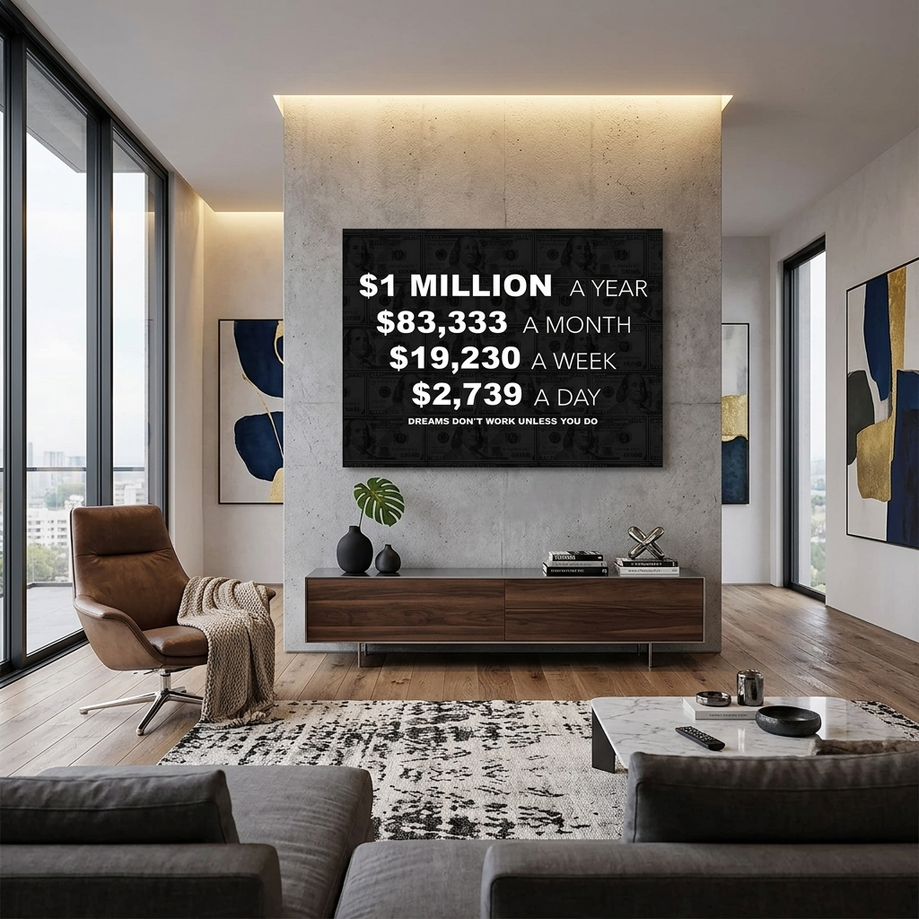 Motivierende Malerei Motivierende Leinwand Wand Kunstdruck