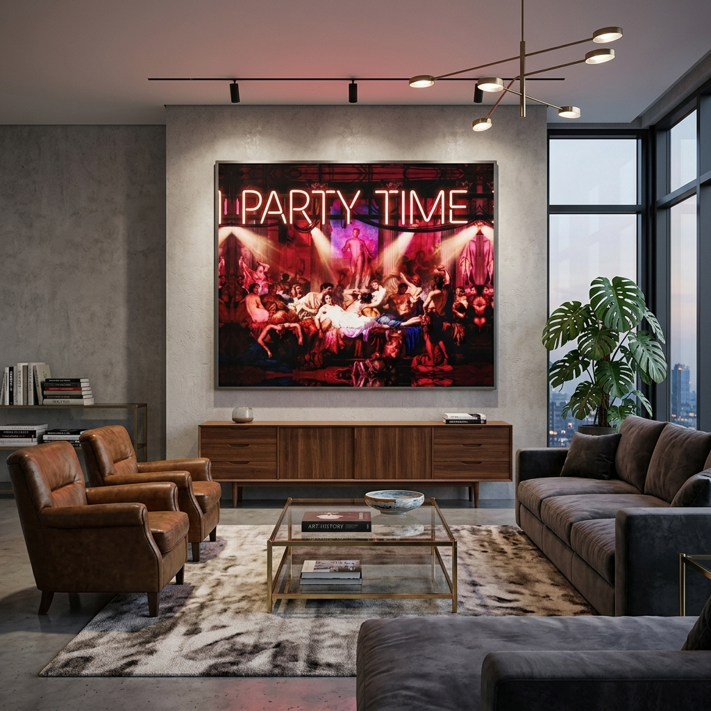 Leinwandbild „Party Time“