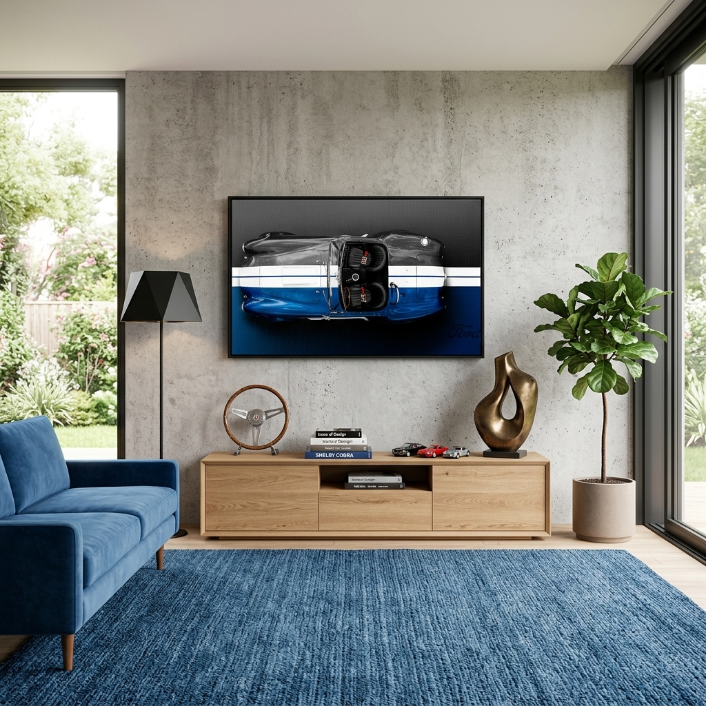 FORD BACKSIDE Canvas Wall Art