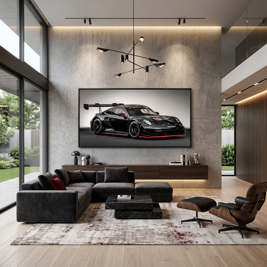 Porsche 911 GT3 Leinwand-Kunstdruck