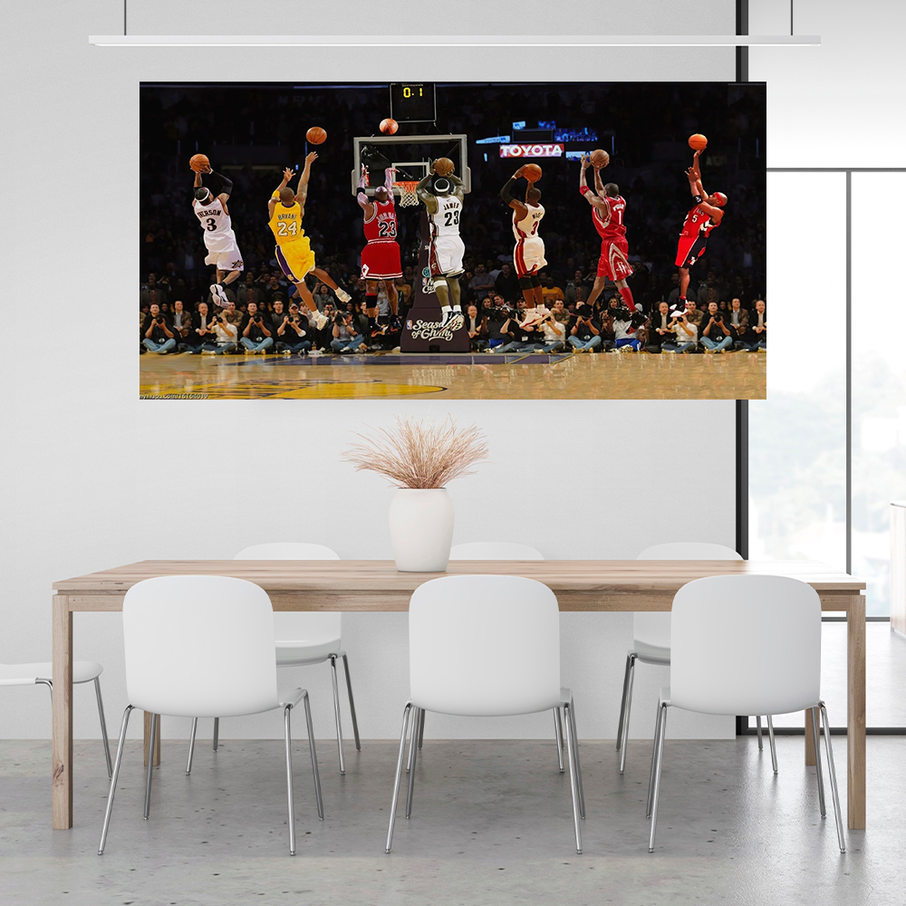 100 $ Pop-Art-Kunstdruck auf Leinwand