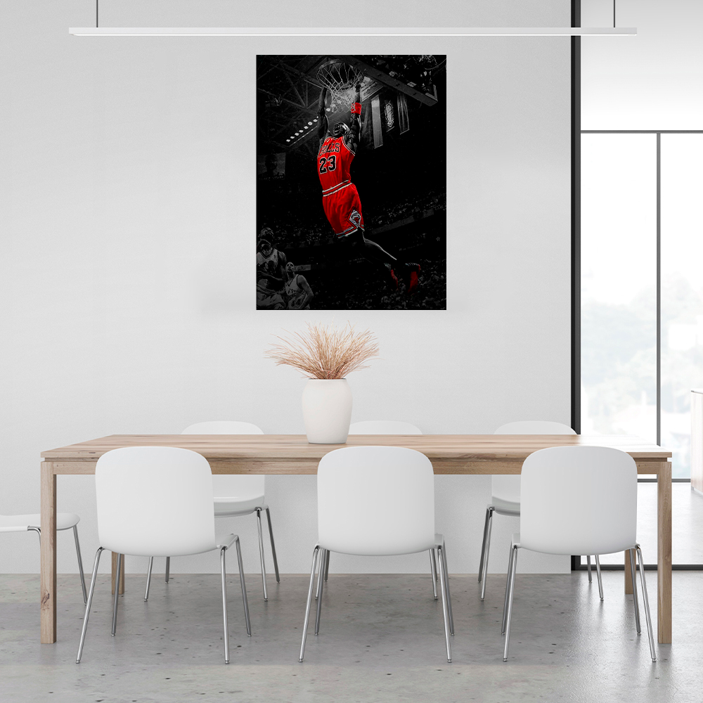 Kunstdruck auf Leinwand, Motiv: Weiße Boxhandschuhe auf weißem Hintergrund