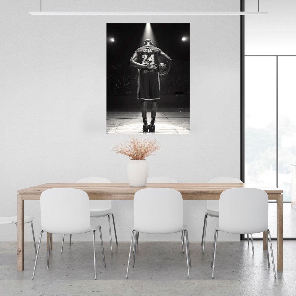 Moment of Greatness: Kobe Bryant #24 Canvas Wall Art Print