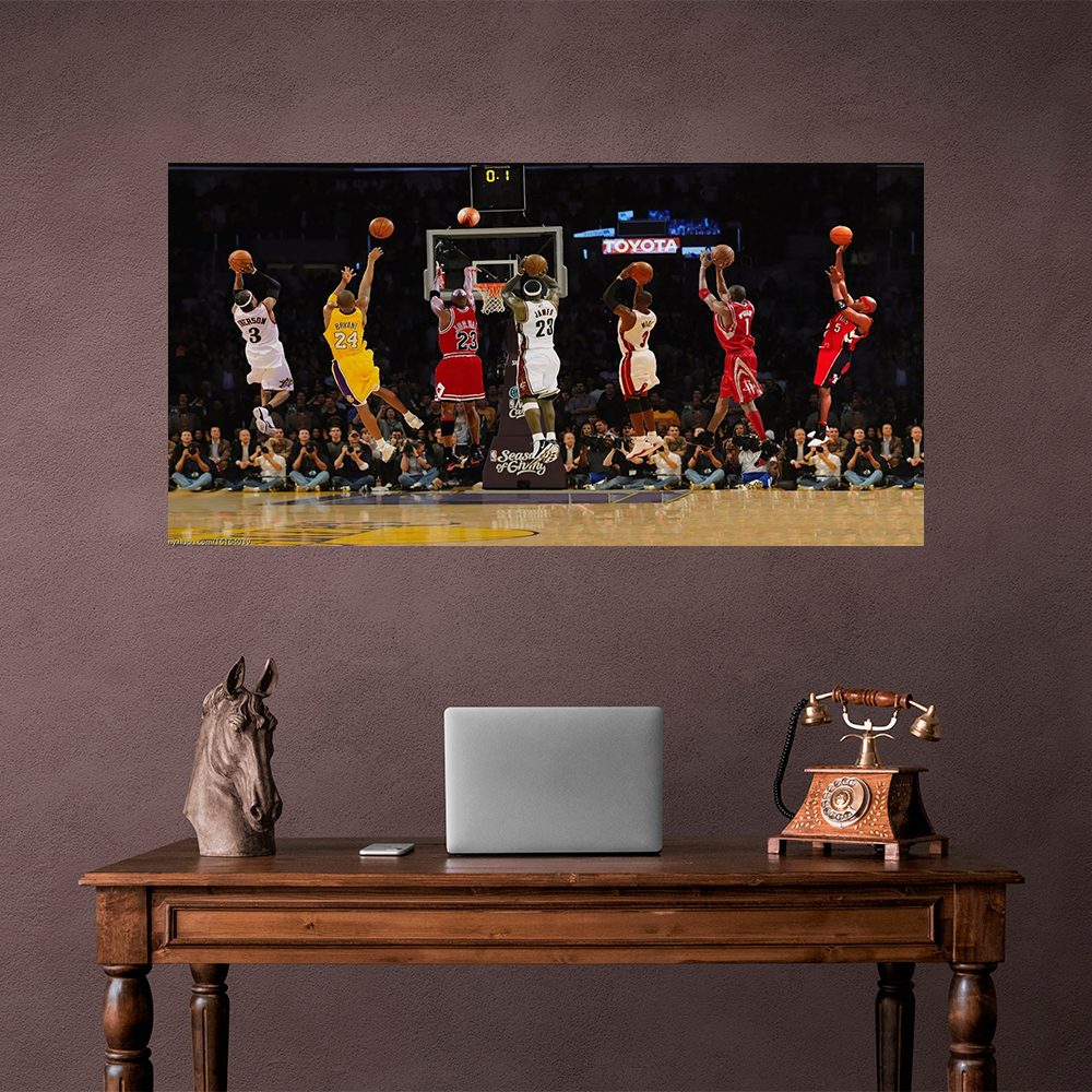 100 $ Pop-Art-Kunstdruck auf Leinwand