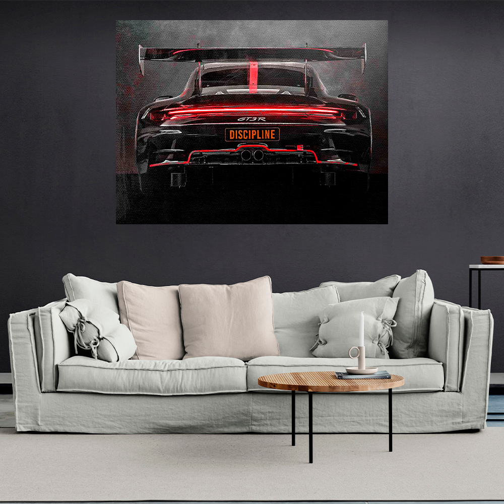 Leinwandbild „Roter Ferrari“