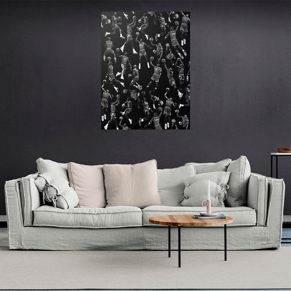 Kunstdruck auf Leinwand, Motiv: Weiße Boxhandschuhe auf weißem Hintergrund