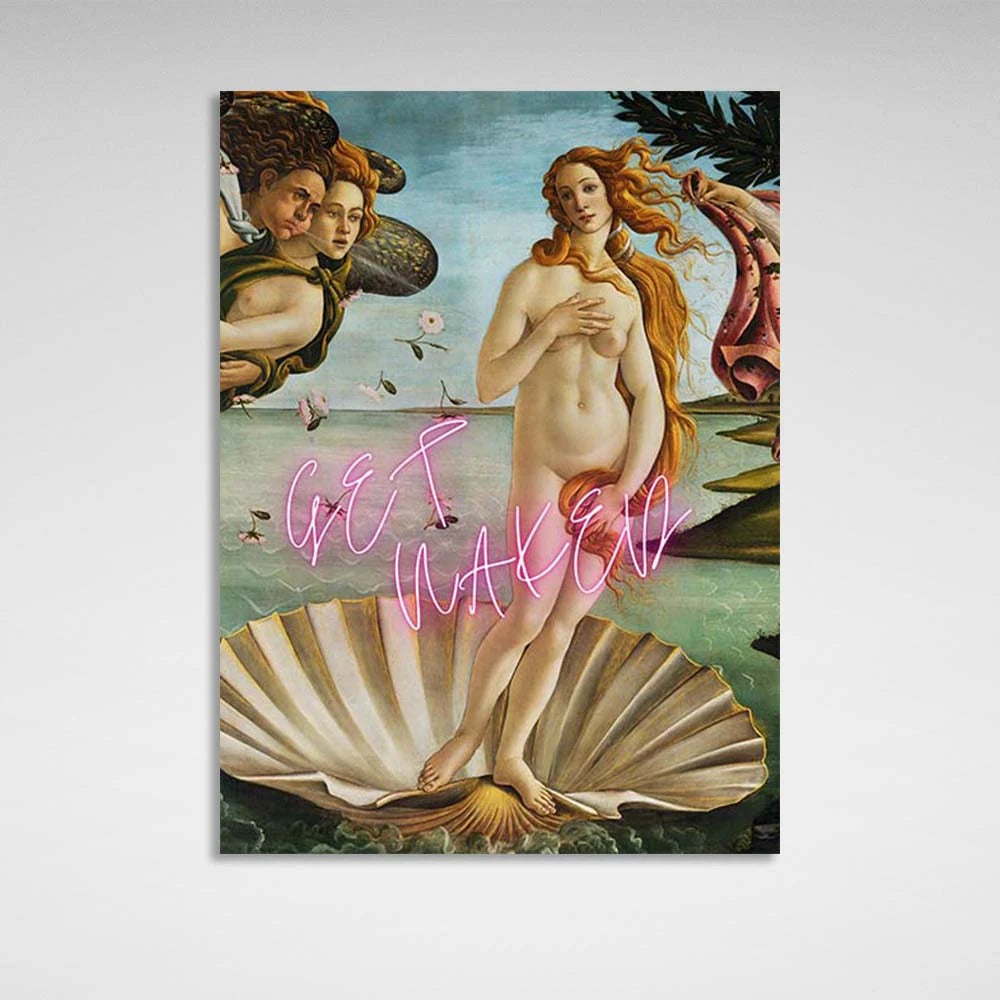 Canvas Wall Art Print Venus Get waken