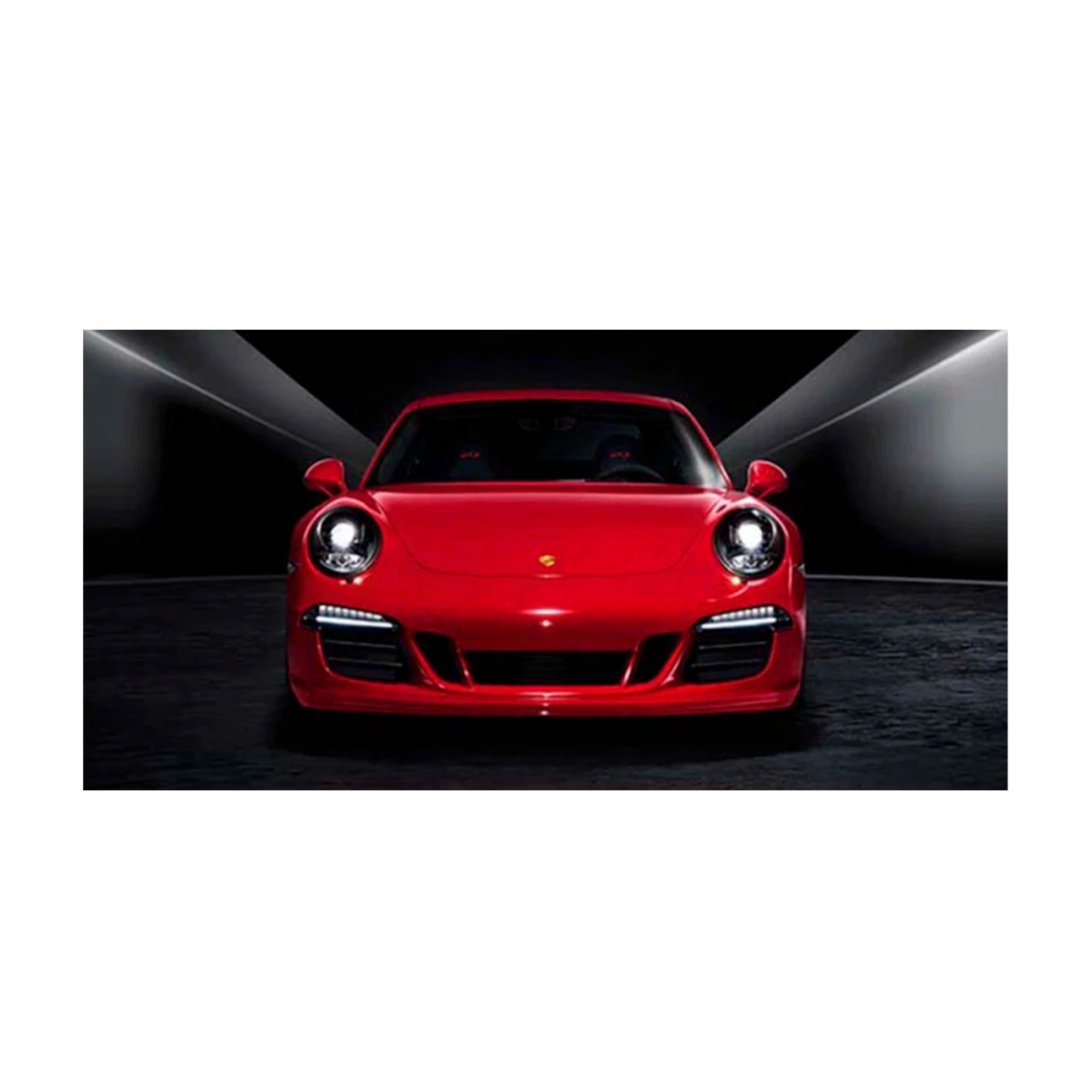 Leinwandbild, Wandbild, Auto, rot, Porsche 911 Carrera GTS