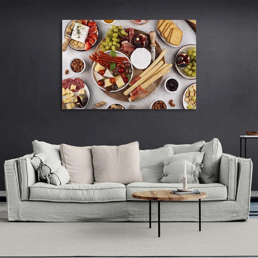 Kunstdruck auf Leinwand für Küchenparty-Snacks 4
