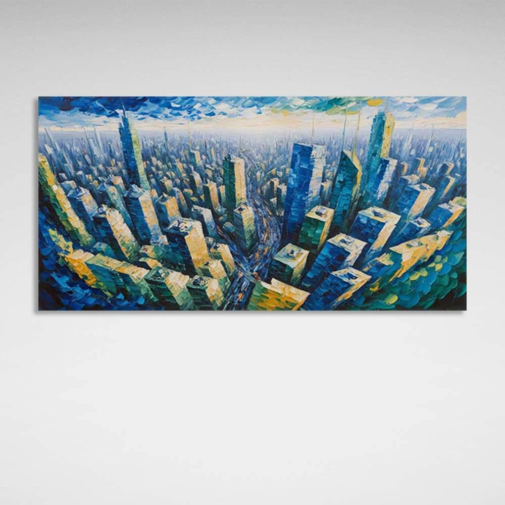 Leinwandbild, Wandbild, gemalt, New York