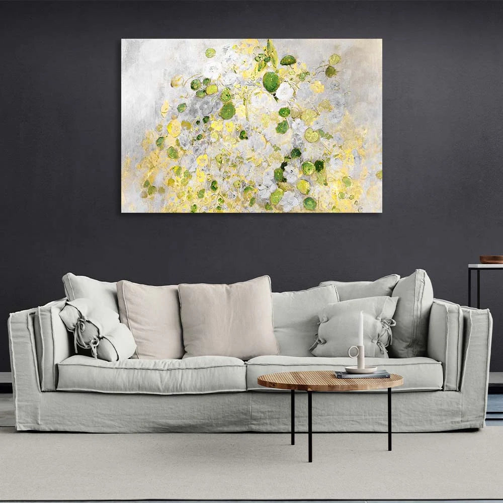 Leinwandbild, Wandbild, Aquarell, Strauß Wildblumen