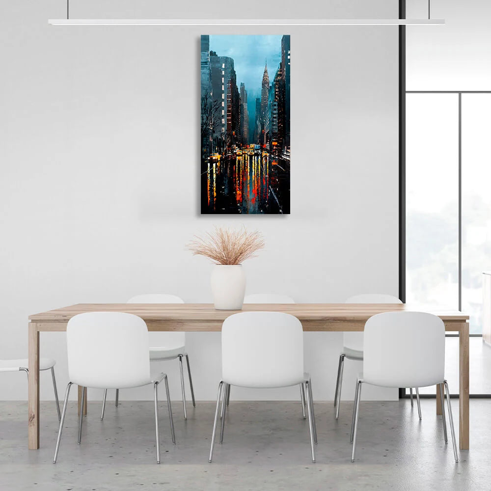 Leinwandbild „Abend New York 3“
