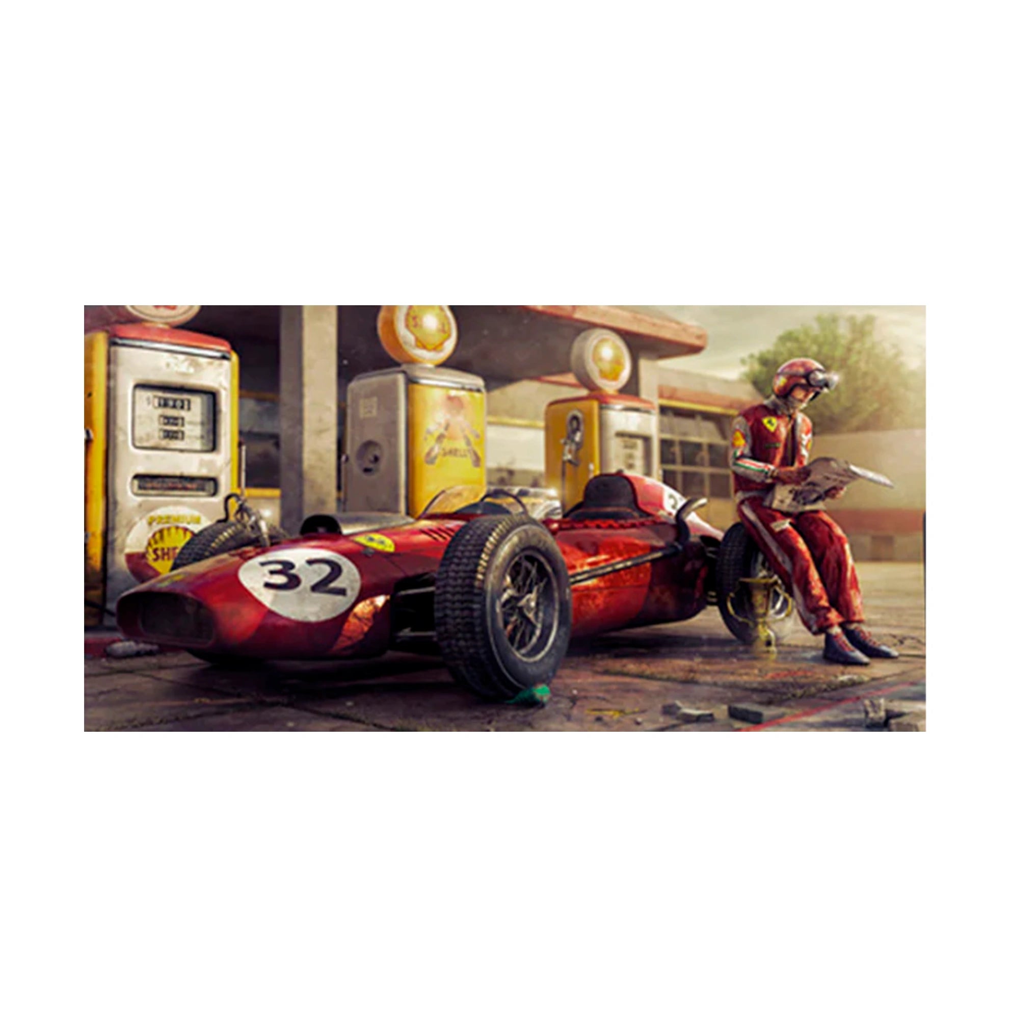 Leinwandbild „Formel 1 Motodrom“