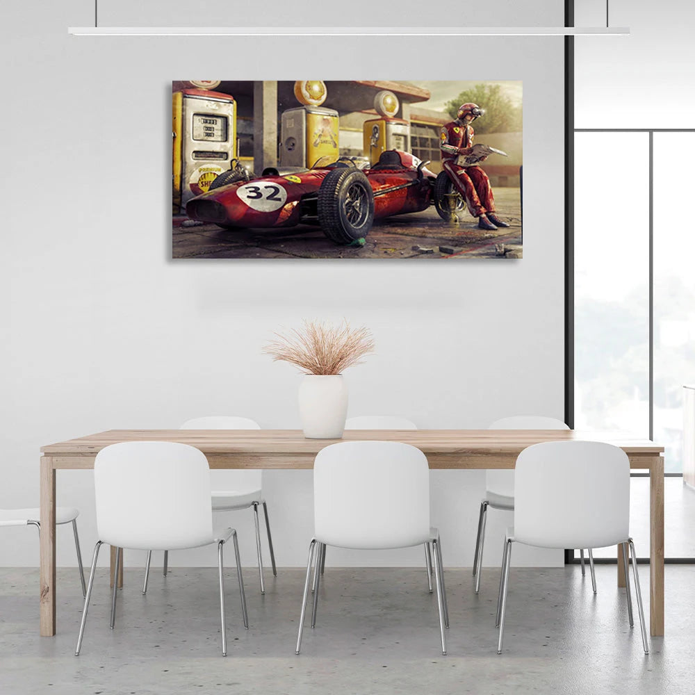Leinwandbild „Formel 1 Motodrom“