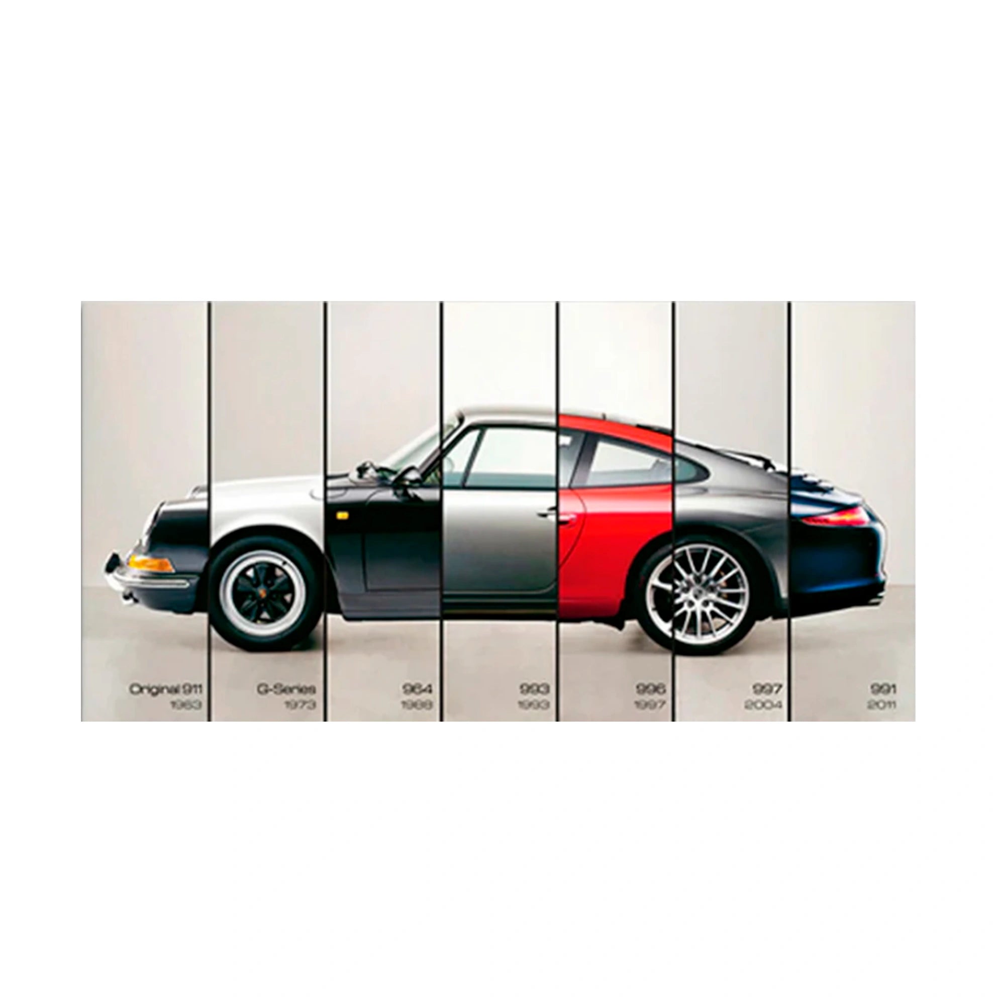 Leinwandbild „Diverse Porsche-Teile“