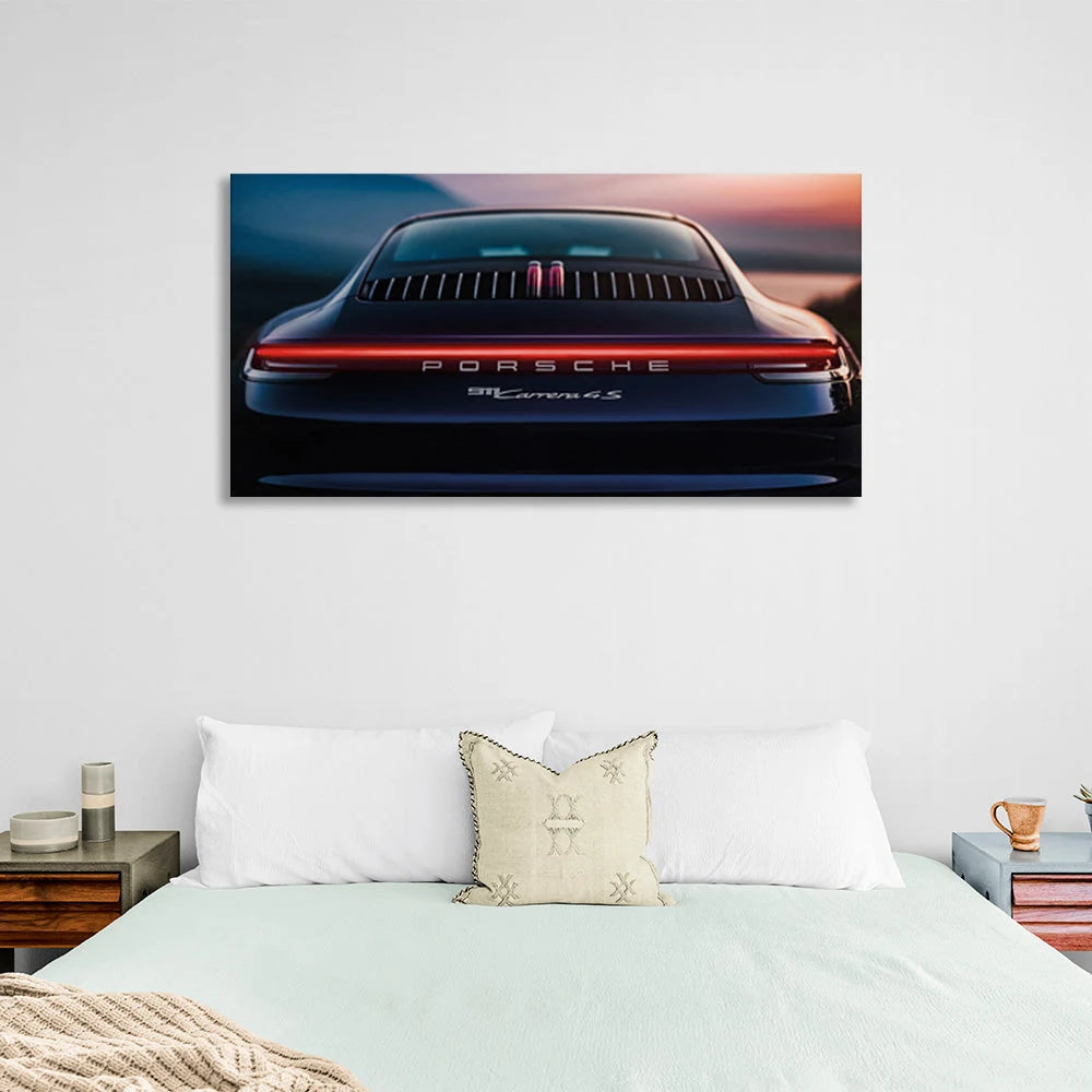 Leinwandbild „Porsche-Auto“