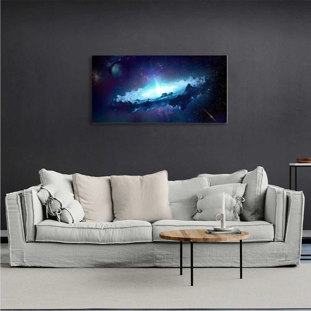 Leinwandbild „Weltraum – Schwarzes Loch“