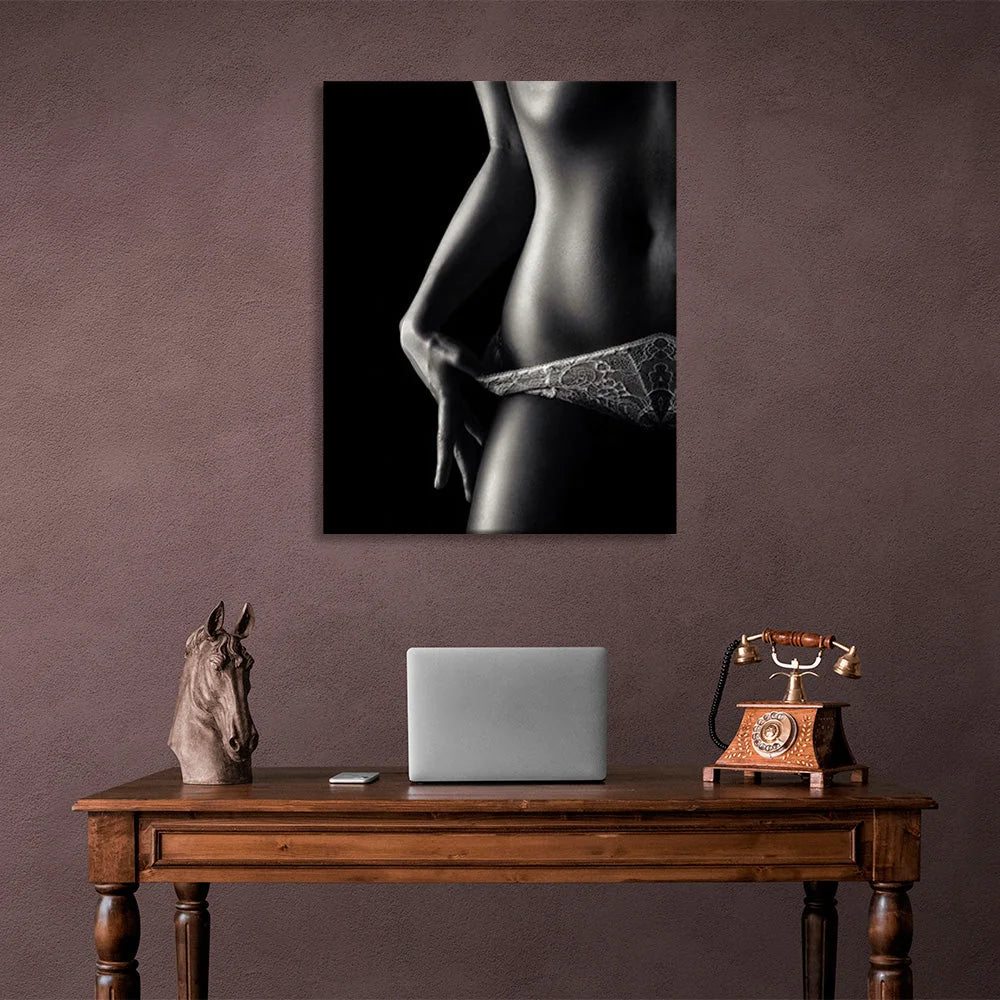 girl's Canvas Wall Art Print