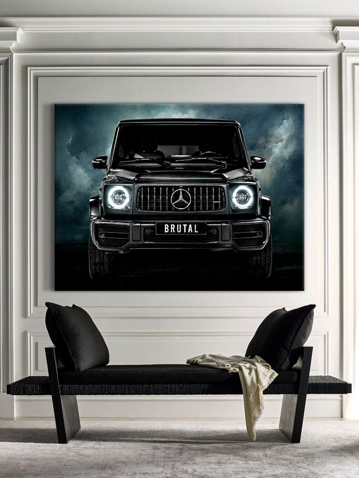 Leinwandbild „Roter Ferrari“